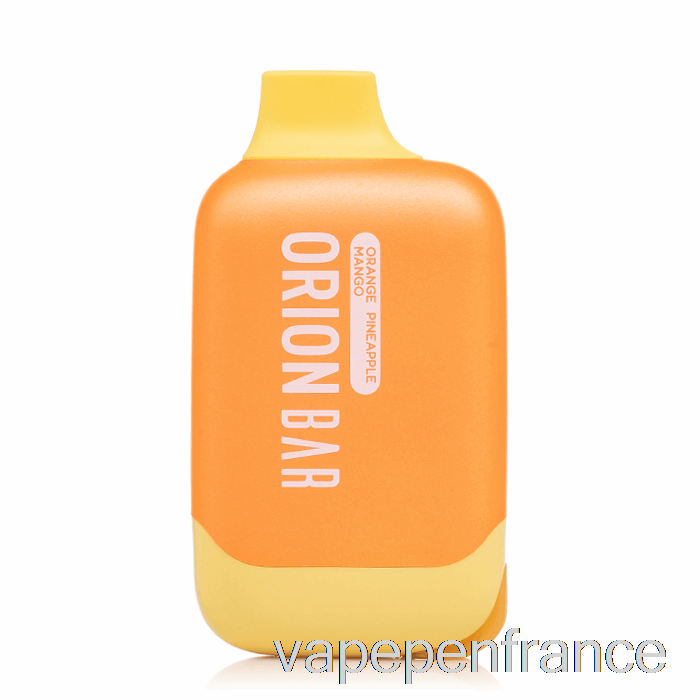 Perdu Vape Orion Bar Jeune P15 6000 Stylo Jetable Orange Ananas Mangue Vape